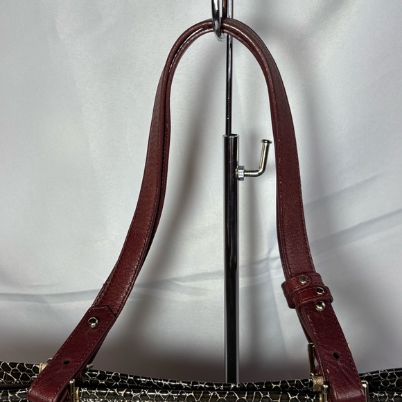 Brahmin Black and Brown Satchel - Picture 2 of 15